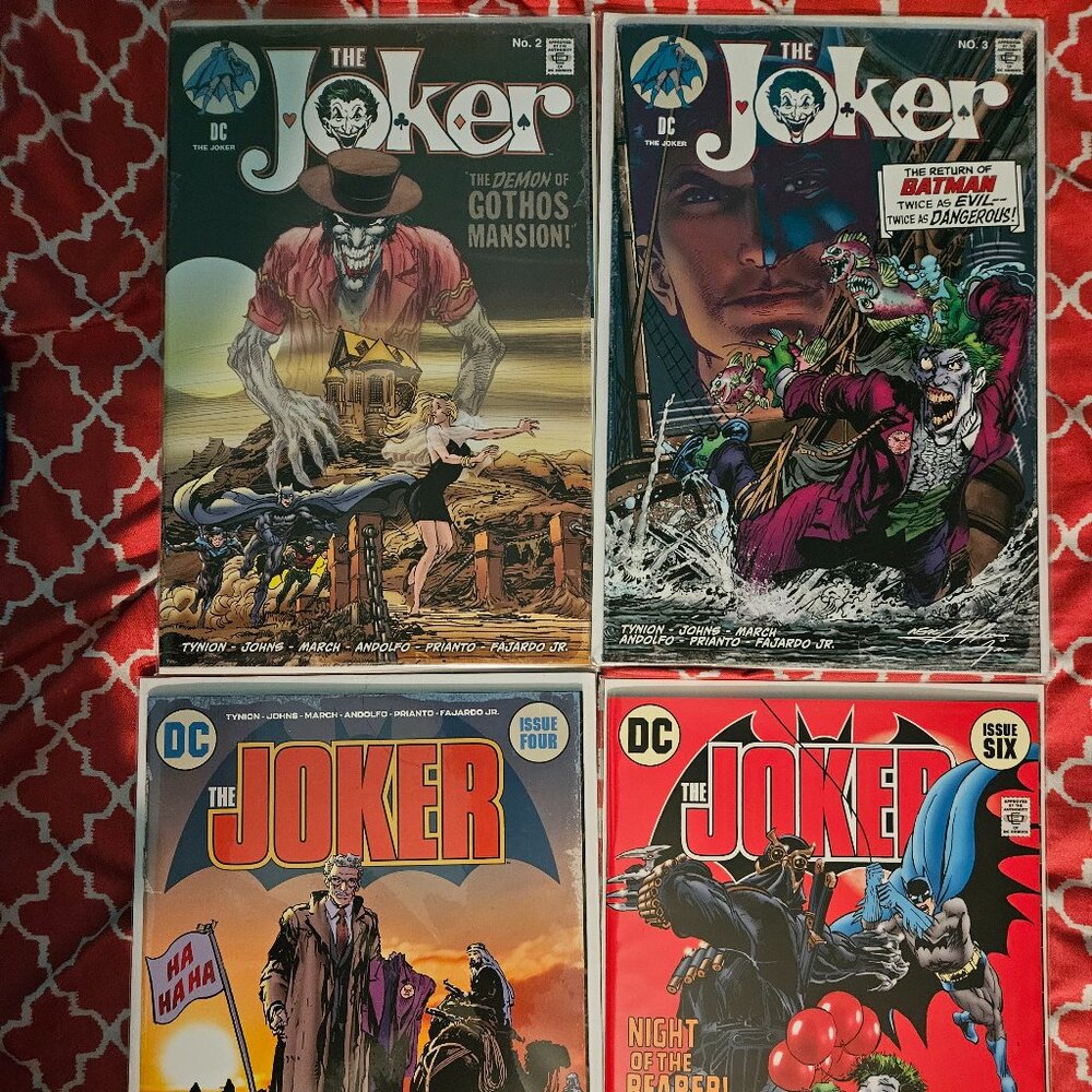 Joker 2,3,4 and 6 Bundle by Neal Adams